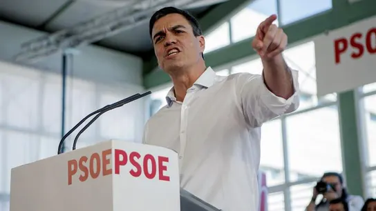 Pedro Sánchez, en un acto en Extremadura Pedro Sánchez, en un acto en Extremadura