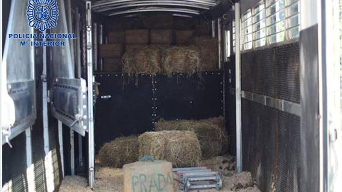 Cinco detenidos con 2.189 kilos de hach&iacute;s en M&aacute;laga