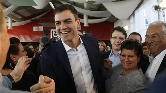 Pedro Sánchez dice que "quien empieza a ser historia es el propio Mariano Rajoy" Pedro Sánchez dice que "quien empieza a ser historia es el propio Mariano Rajoy"