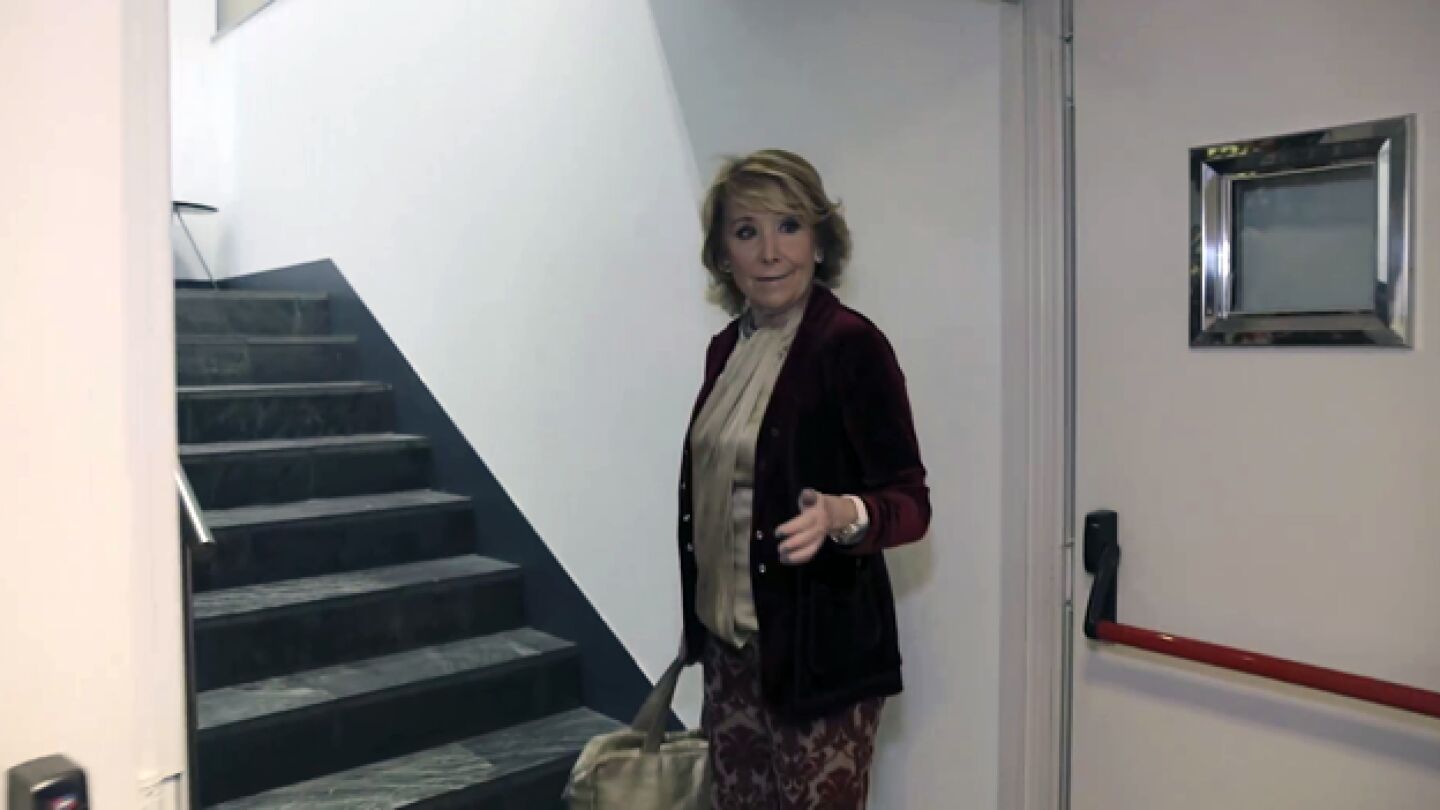 Esperanza Aguirre, en Salvados