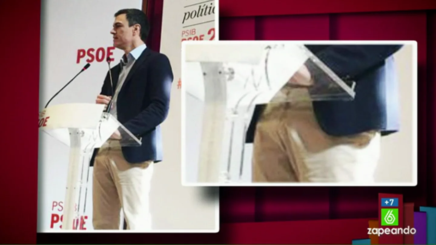 El bulto de Pedro Sánchez El bulto de Pedro Sánchez
