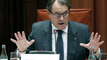 Artur Mas comparece en el Parlament