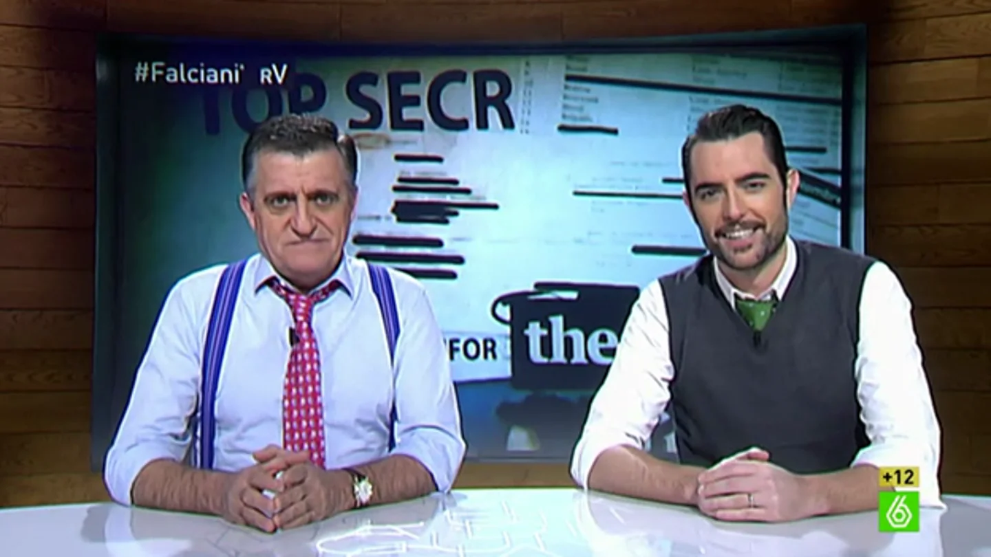 Dani Mateo y El Gran Wyoming hablan de la Lista Falciani Dani Mateo y El Gran Wyoming hablan de la Lista Falciani