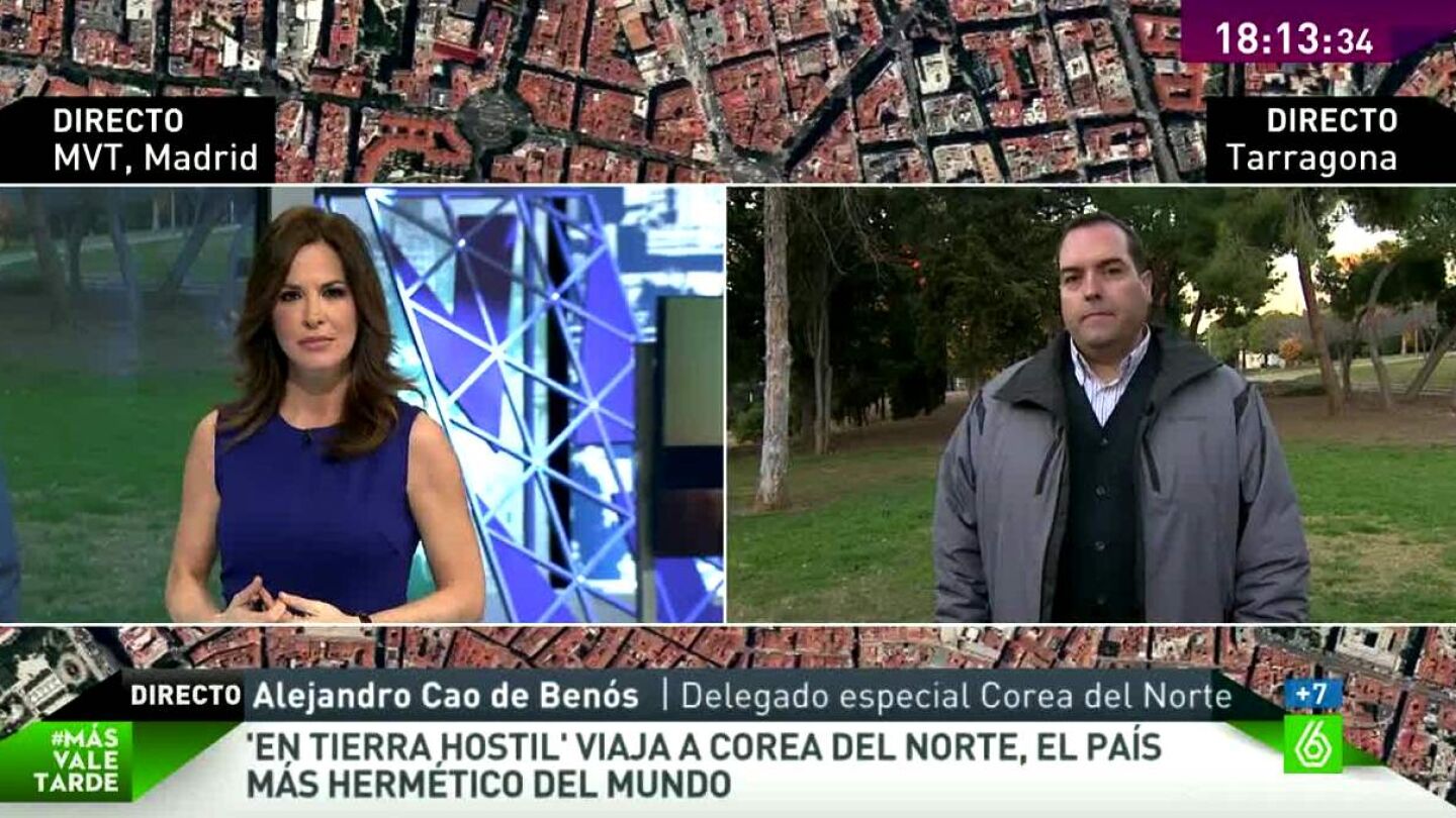 Alejandro Cao de Ben&oacute;s, delegado de Corea del Norte