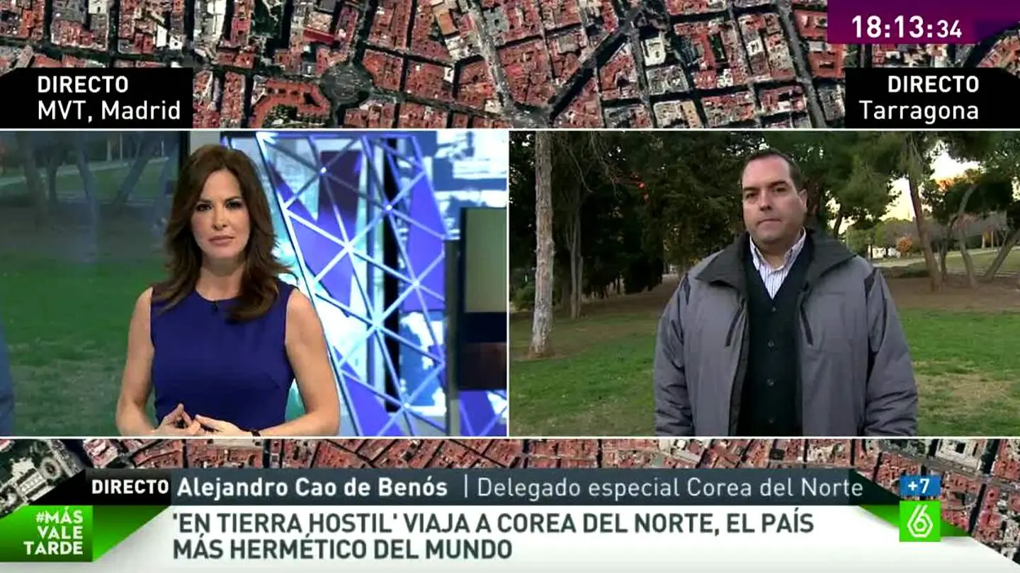 Alejandro Cao de Benós, delegado de Corea del Norte Alejandro Cao de Benós, delegado de Corea del Norte