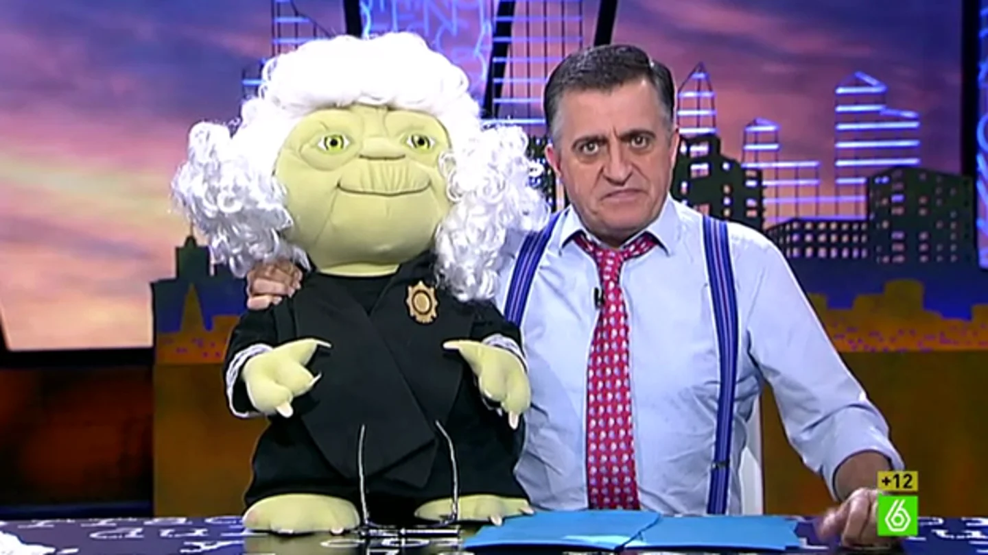 El Gran Wyoming, con Yoda Pujol El Gran Wyoming, con Yoda Pujol
