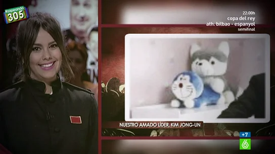 Cristina Pedroche, en ‘Kimjongneando’ Cristina Pedroche, en ‘Kimjongneando’