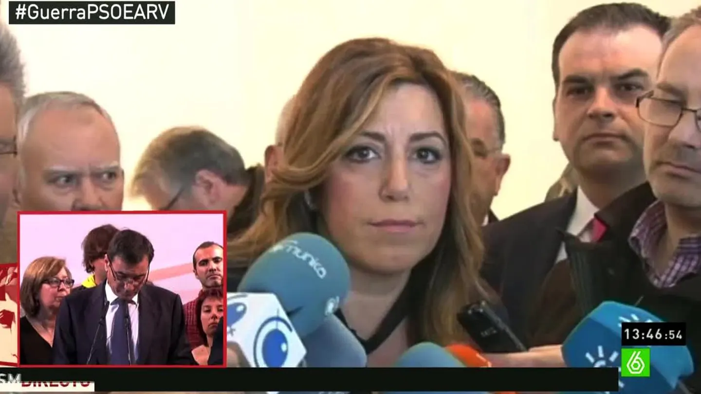 Susana Díaz habla sobre Tomás Gómez Susana Díaz habla sobre Tomás Gómez
