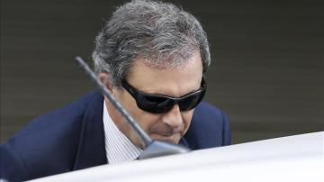 Jordi Pujol Ferrusola sale de la Audiencia Nacional