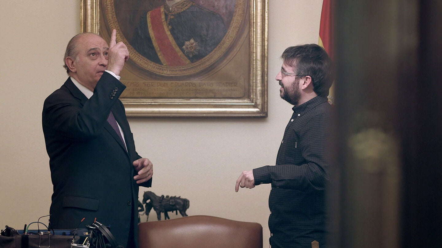 El ministro Jorge Fern&aacute;ndez D&iacute;az en 'Salvados'