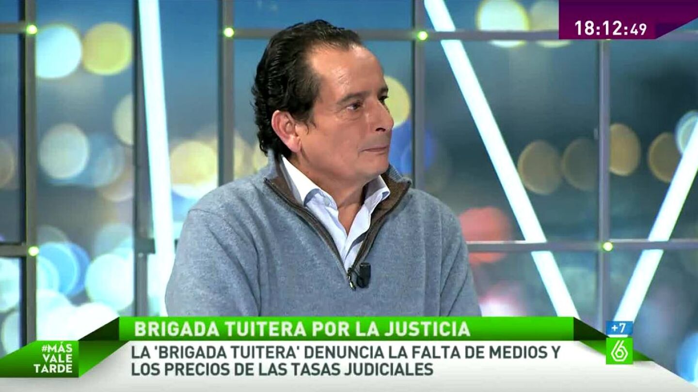 Luis Mar&iacute;a Gerez, miembro de la Brigada Tuitera