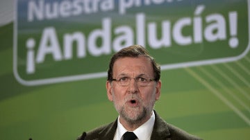 Mariano Rajoy en la presentación de los candidatos municipales de Andalucía