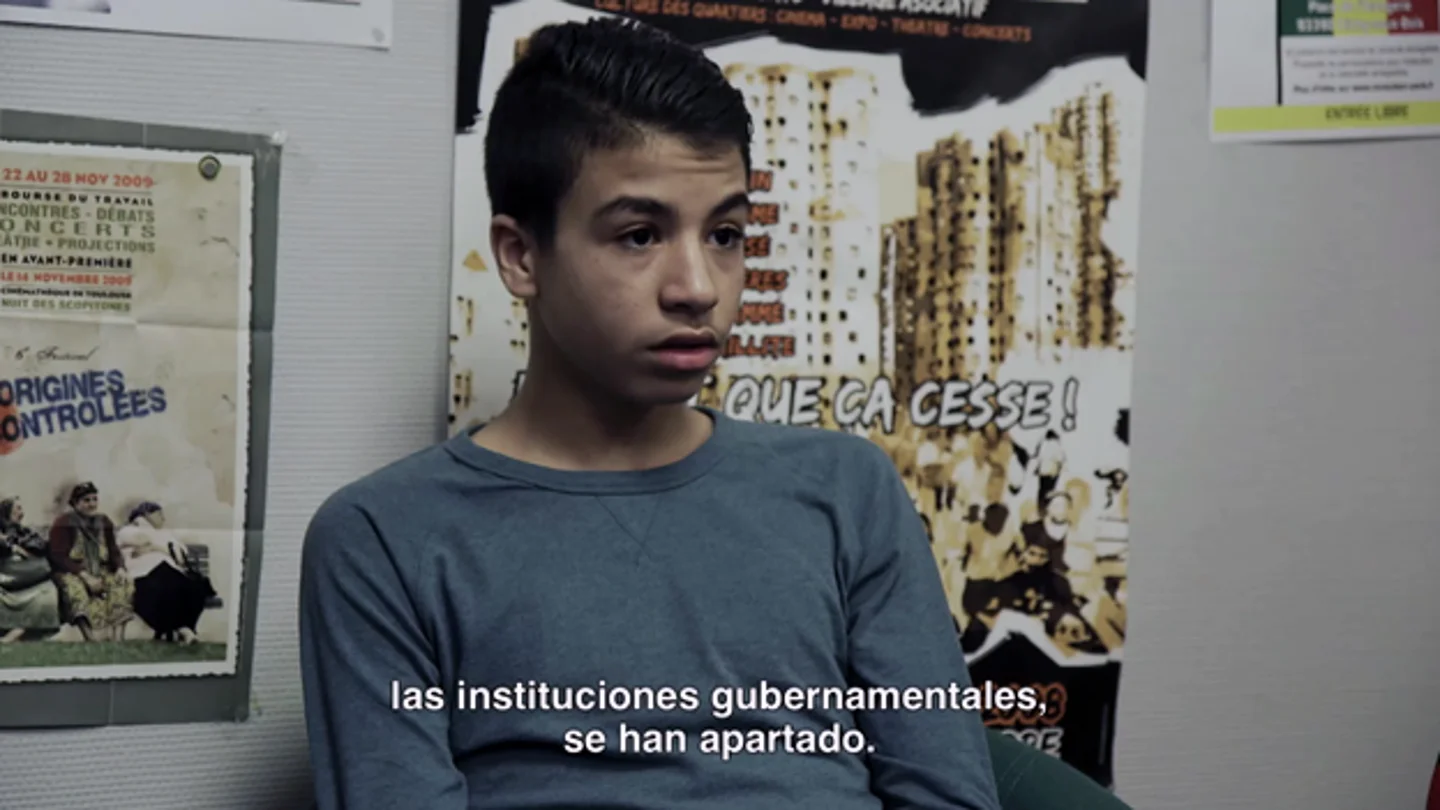 Joven musulmán en Francia Joven musulmán en Francia