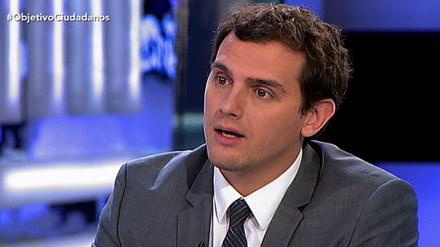 Albert Rivera en El Objetivo 