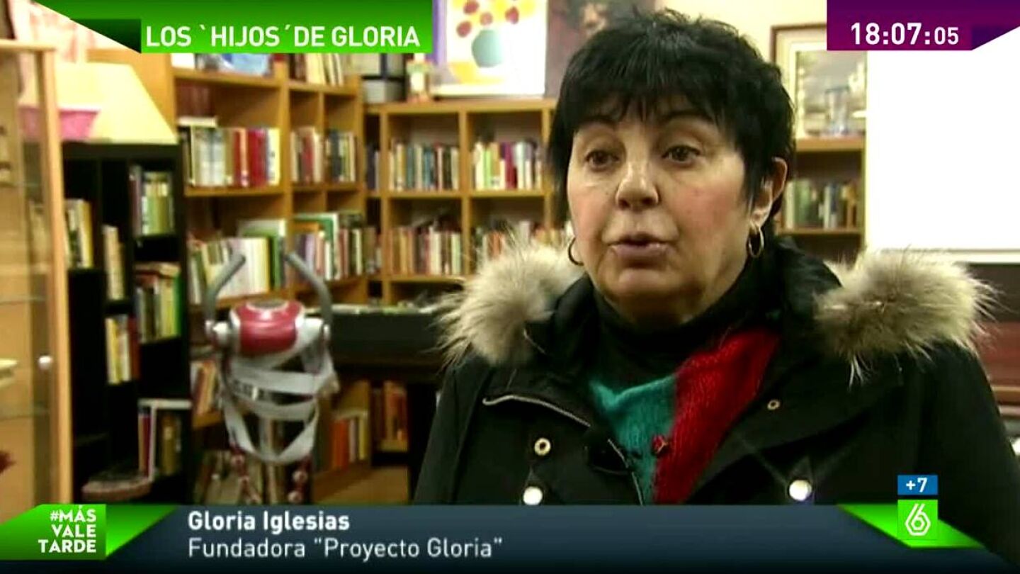 Gloria, una mujer de 60 a&ntilde;os, lleva 15 acogiendo a personas sin recursos