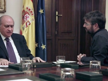 Jorge Fernández Díaz, en 'Salvados' Jorge Fernández Díaz, en 'Salvados'