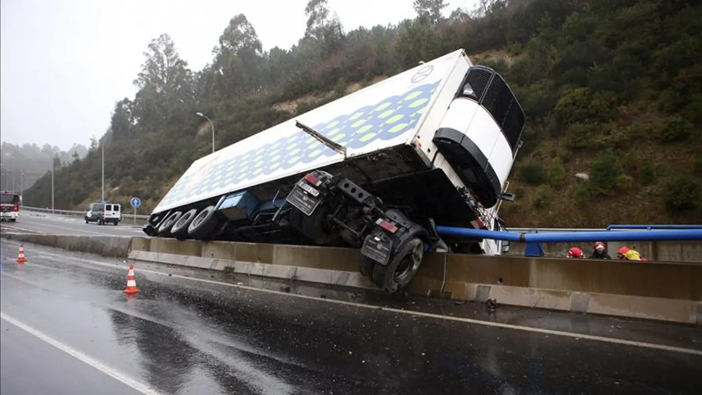 Accidente de un camión durante el fin de semana Accidente de un camión durante el fin de semana