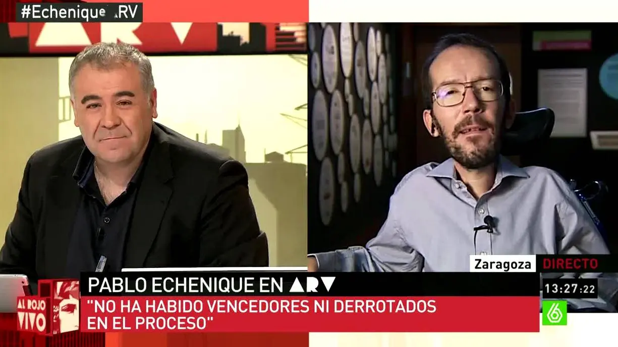 Pablo Echenique en ARV