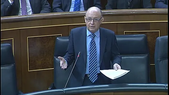 Cristóbal Montoro: "Las filtraciones son suministradas muchas veces por el propio inspeccionado" Cristóbal Montoro: "Las filtraciones son suministradas muchas veces por el propio inspeccionado"