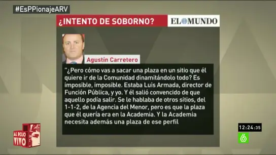Conversación de Agustín Carretero en ARV Conversación de Agustín Carretero en ARV