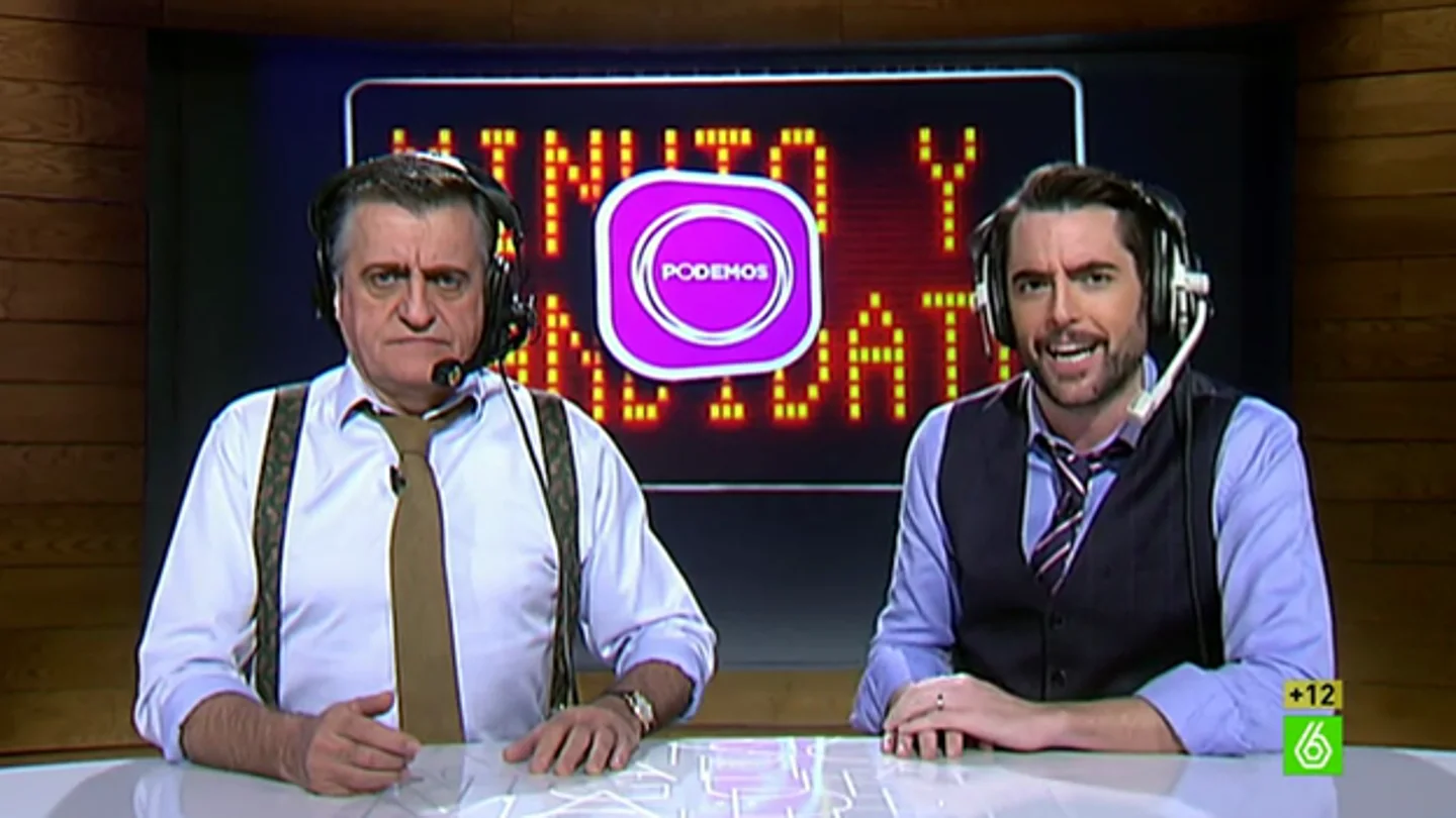 Dani Mateo y El Gran Wyoming, en 'Minuto y candidato' Dani Mateo y El Gran Wyoming, en 'Minuto y candidato'