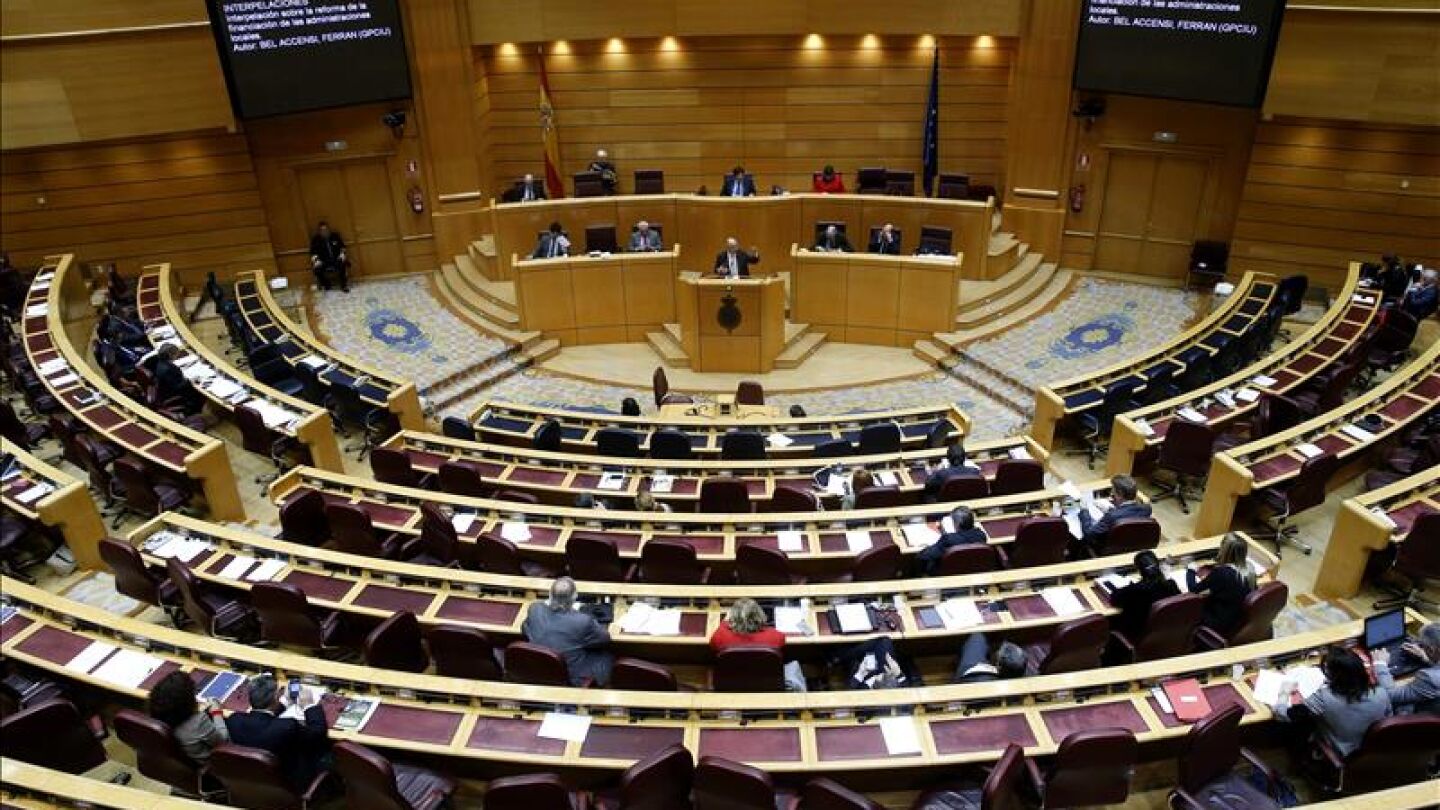 Imagen del pleno del Senado