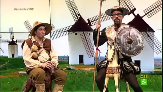 Buenafuente y Berto son Don Quijote y Sancho Panza Buenafuente y Berto son Don Quijote y Sancho Panza