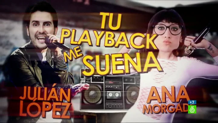 Ana Morgade y Julián López, en 'Tu playback me suena'