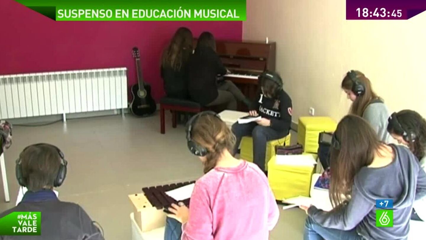 Clase de m&uacute;sica