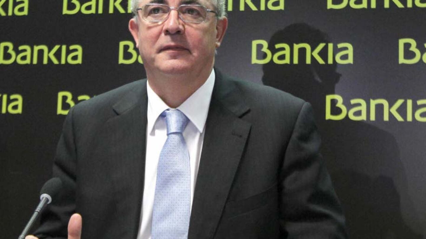 Francisco Verd&uacute;, exconsejero delegado de Bankia
