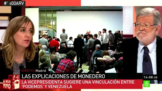 Tania Sánchez en ARV Tania Sánchez en ARV