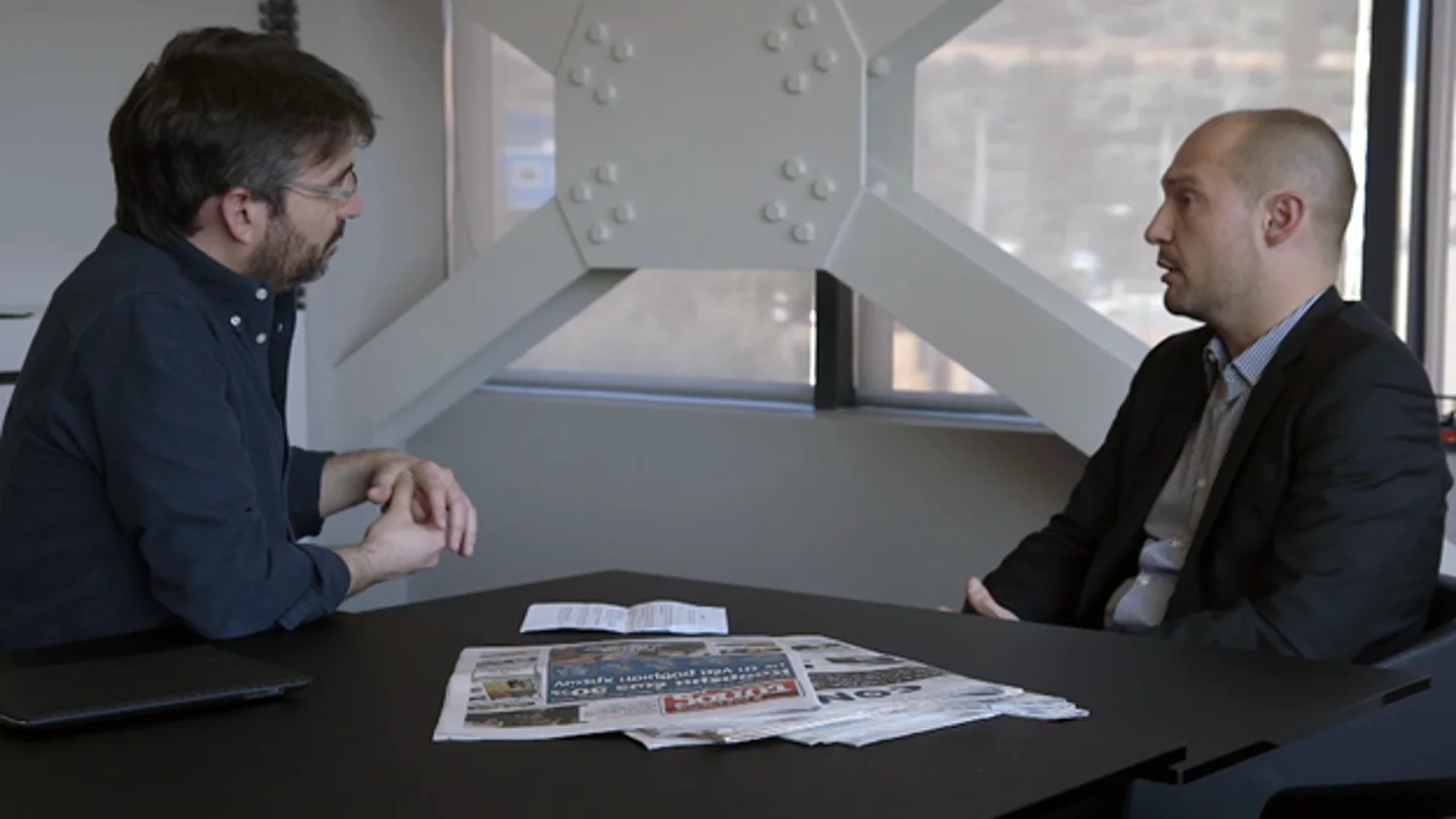 Martín Joli, director general de Toyota Material Handling, en 'Salvados' Martín Joli, director general de Toyota Material Handling, en 'Salvados'