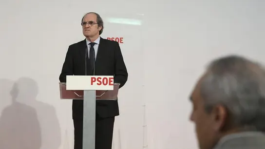 Ángel Gabilondo durante una comparecencia ante los medios Ángel Gabilondo durante una comparecencia ante los medios