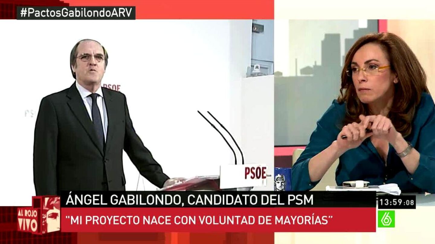 Ang&eacute;lica Rubio sobre Gabilondo