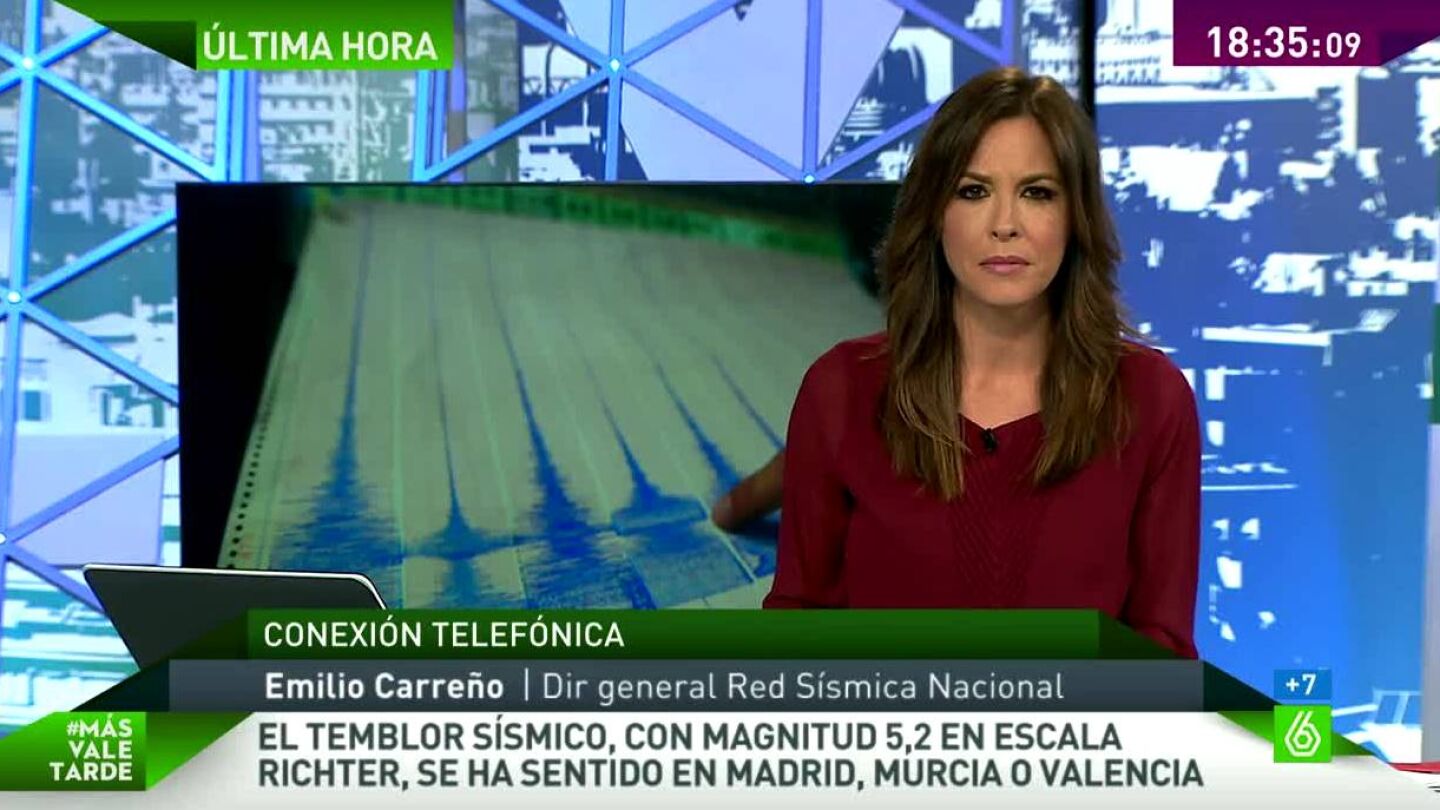 Emilo Carre&ntilde;o, Red S&iacute;smica Nacional
