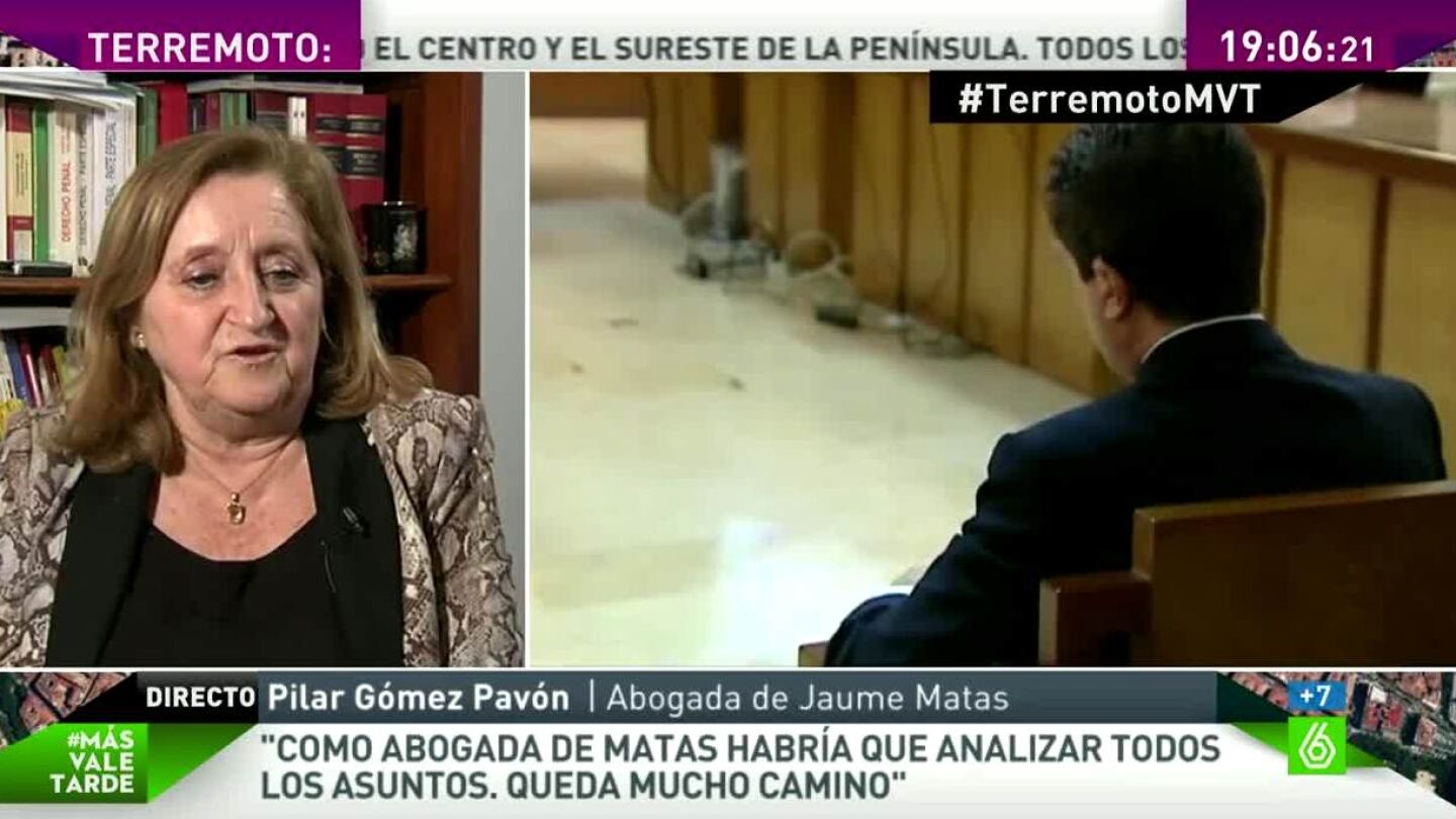 G&oacute;mez Pav&oacute;n, abogada de Matas
