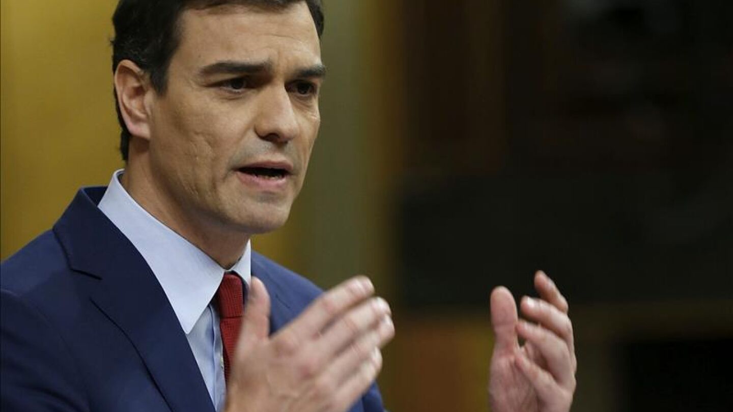 Pedro S&aacute;nchez en el Congreso