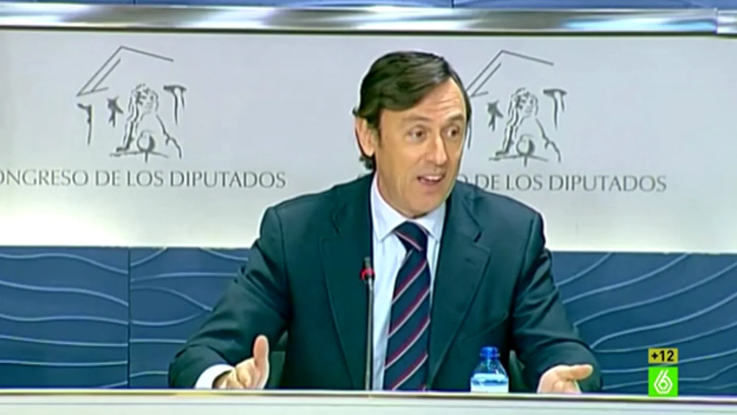 Rafael Hernando, protagonista de los vídeos manipulados de 'El Intermedio' Rafael Hernando, protagonista de los vídeos manipulados de 'El Intermedio'