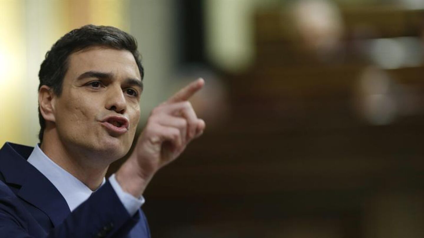 Pedro S&aacute;nchez en el Congreso de los Diputados