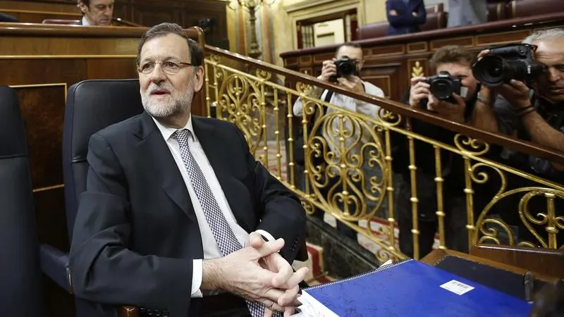 Mariano Rajoy en el Congreso de los Diputados