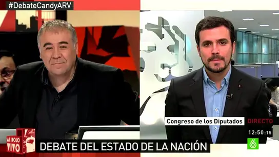 Alberto Garzón en ARV Alberto Garzón en ARV