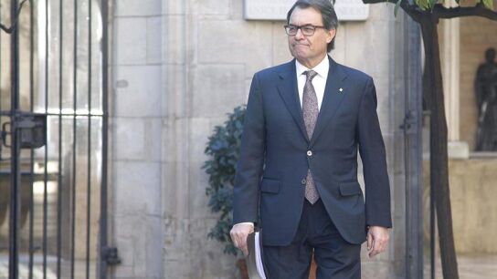 El presidente de la Generalitat, Artur Mas