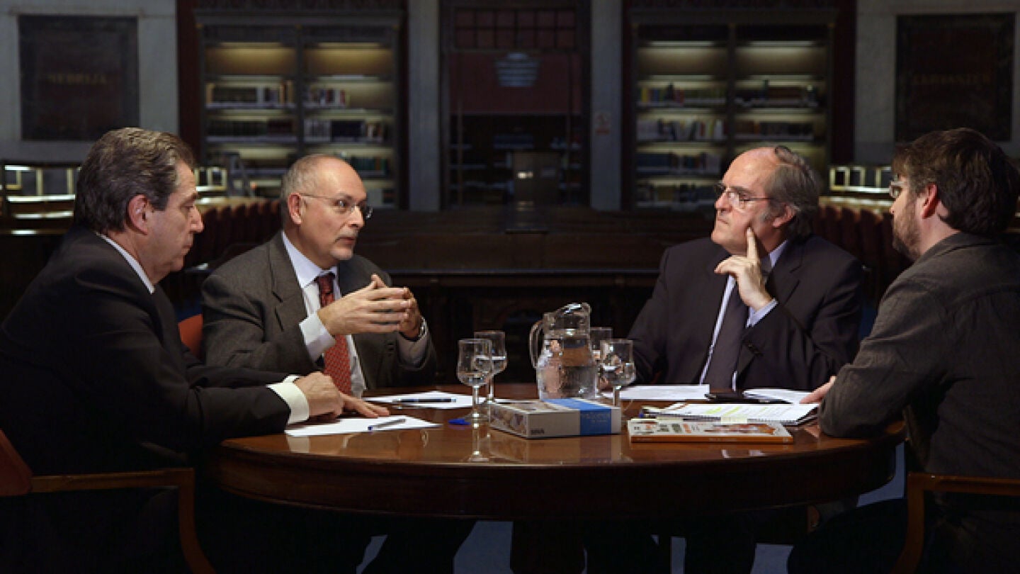 &Aacute;ngel Gabilondo, Pablo Gas&oacute;s y Joan Antoni Mel&eacute;, en 'Salvados'