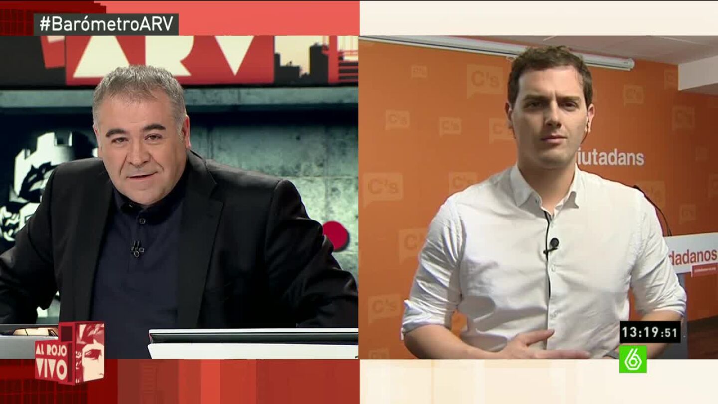 Albert Rivera receta "humildad" a Pablo Iglesias: "No me atrevo a decir que yo sea el l&iacute;der de la oposici&oacute;n"