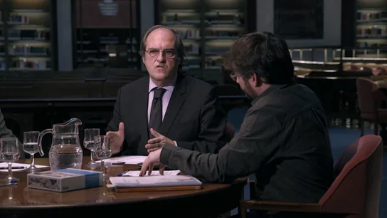 Ángel Gabilondo y Jordi Évole, en 'Salvados' Ángel Gabilondo y Jordi Évole, en 'Salvados'