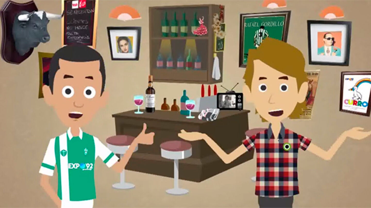 Una serie de animaci&oacute;n del PP muestra las diferencias entre una Extremadura "emprendedora" y una Andaluc&iacute;a que "sigue sin cambiar"