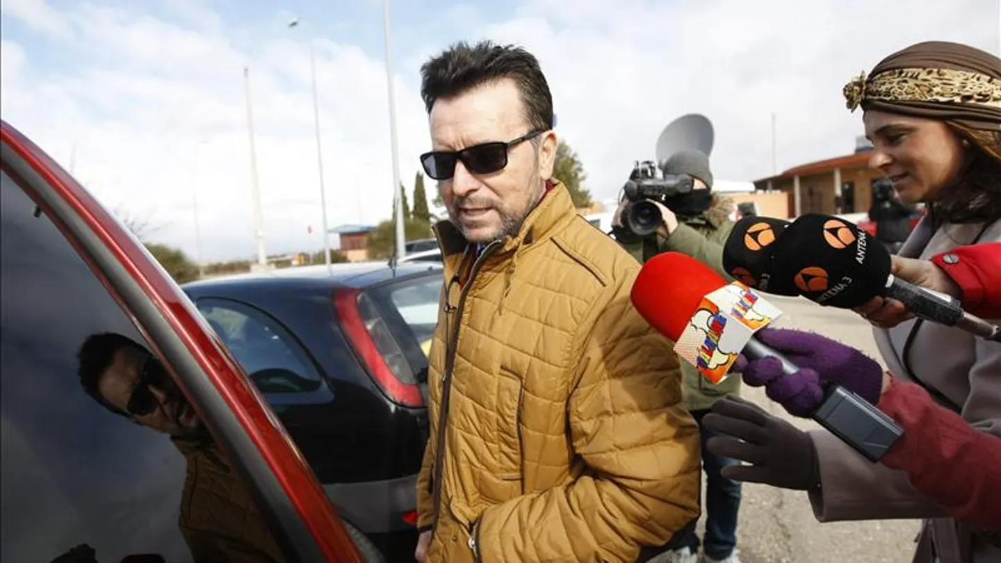 Ortega Cano regresa a la prisión de Zuera tras el permiso Ortega Cano regresa a la prisión de Zuera tras el permiso