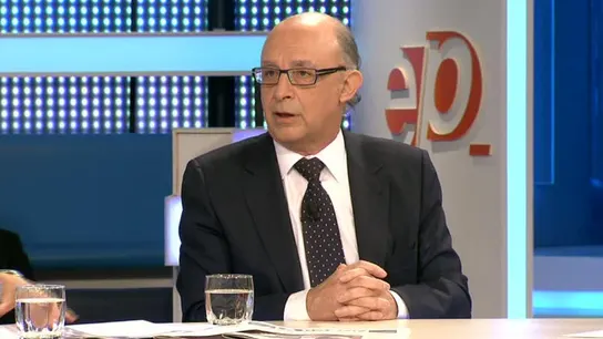 Cristóbal Montoro, en Espejo Público Cristóbal Montoro, en Espejo Público