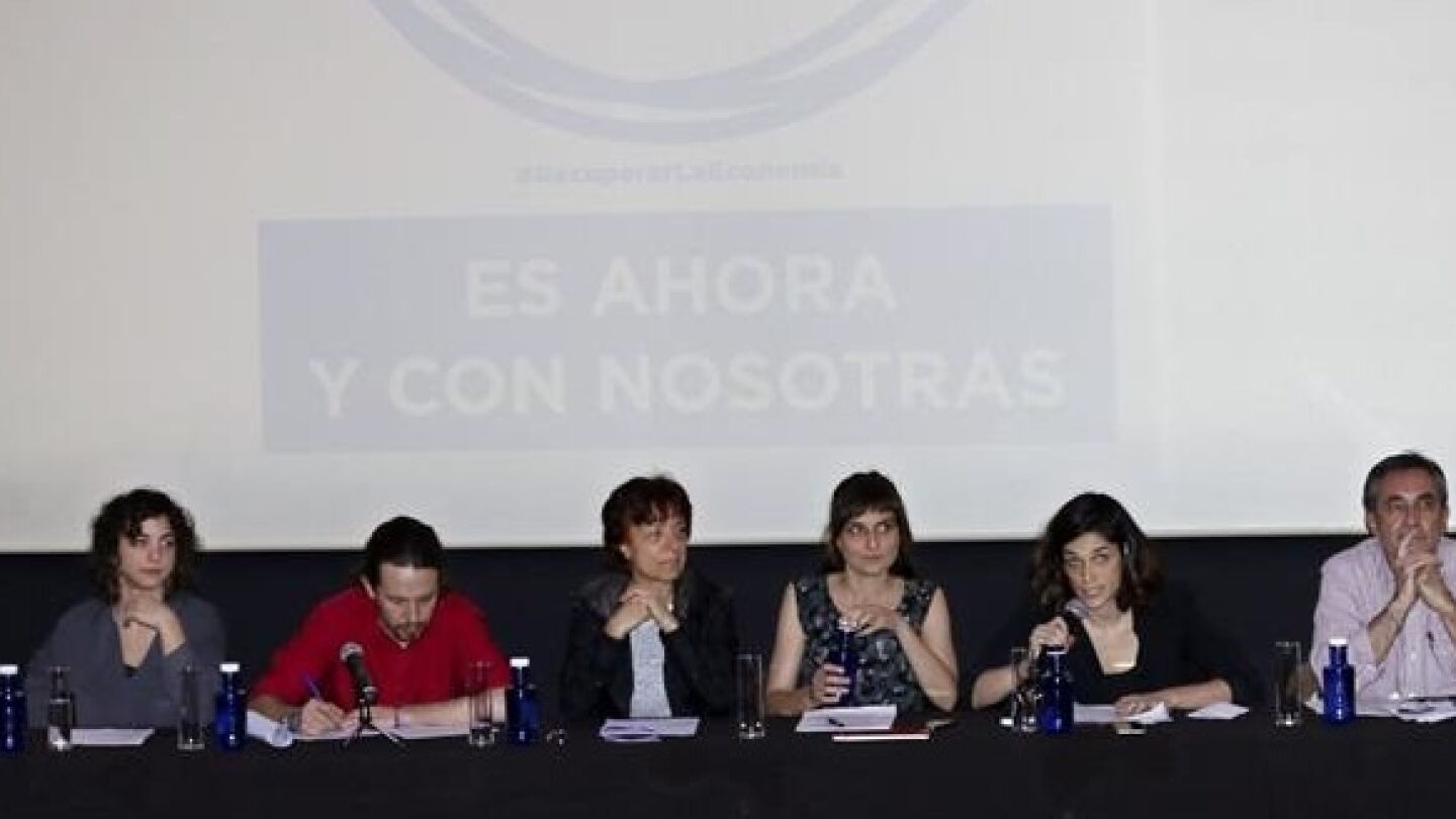 Presentaci&oacute;n del programa social de Podemos