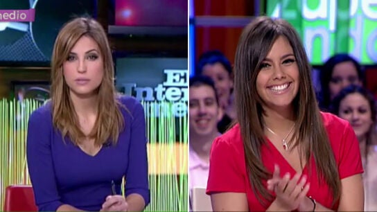 Cristina Pedroche y Sandra Sabat&eacute;s, en 'Zapeando'